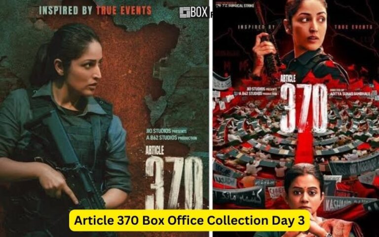 Article 370 Box Office Collection Day 3