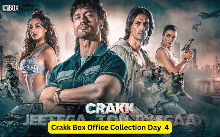 Crakk Box Office Collection Day 4