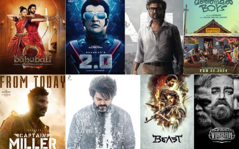 Tamil Box Office Collection 2021 2022 2023 2024